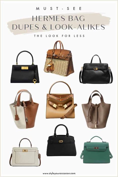 hm hermes dupe bag|authentic hermes bag dupes.